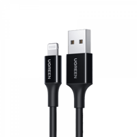 UGREEN كابل شحن يوجرين لايتننق تو تايب سي متر اسود...