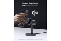 AUKEY شاحن لاسلكي مغناطيسي 3 في 1 من Aukey MagLink...