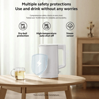 Xiaomi غلاية كهربائية من شاومي مطور بسعة 1.7 لتر ح...