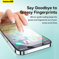 Baseus واقي شاشة زجاجي مقوى لحماية الخصوصية بتغطية...