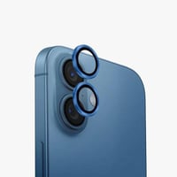 HELMET ⛑ - حامي عدسة ايفون 16 عادي / 16 بلس ازرق م...