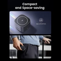 UGREENقاعدة شحن 2*1 مع ستاند للجوال من يوجرين - رم...