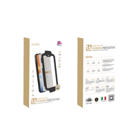 LEVOREليفوري حماية ايفون 14 برو تركيب سلس بمعدات ت...