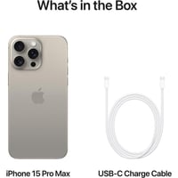 iPhone 15PRO MAX 256 GB = ايفون 15 برو ماكس 6.7 ان...