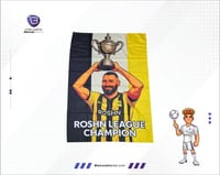 علم خاص بنادي الاتحاد - بطل الدوري بنزيما