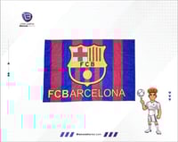 علم خاص بنادي برشلونة