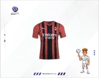 ستيكر جوال تيشيرت نادي اي سي ميلان