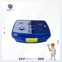 صندوق طعام بشعار نادي ريال مدريد