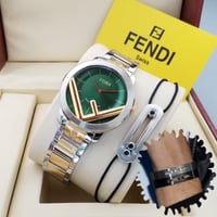 ساعة واسوارة فيندي رجالي