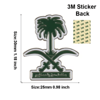 استيكرات معدنية