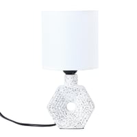 أباجورة سيراميك بإضاءة فاخرة