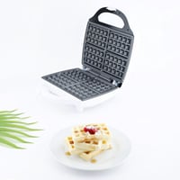 دي ال سي , جهاز صنع الوافل 4 قطع - ابيض -J-04-01