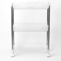 أرفف متحركة للتخزين 3 أدوار اكريلك