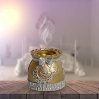 مباخر بولي رمضانية مزينة بعبارة تبخري-L-04-01