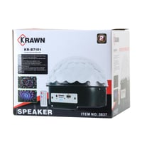 لمبة كرة إضاءة LED ملونة مع ريموت تحكم