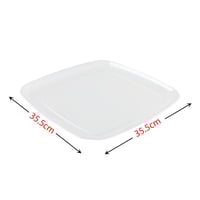 طبق تقديم طعام ابيض G_02_3