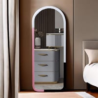 مرايا طويلة للحائط بإطار فاخر