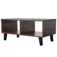 طاولة قهوة خشب ماليزي لون بني