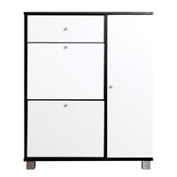 دولاب أحذية خشبي ماليزي – تصميم عصري بأدراج تخزين...