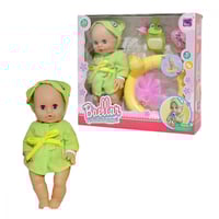 لعبة دمية أطفال مع أدوات الإستحمام-F-04-02