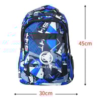 حقيبة ظهر مدرسية للاولاد بألوان متعددة