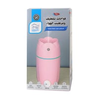 فواحة تلطيف وترطيب الهواء مع إضاءة هادئة - تعمل با...