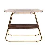 طاولة خدمة دورين - ذهبي