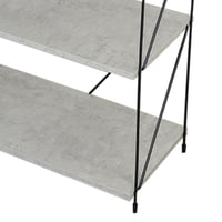 وحدة رفوف خشب ماليزي 4 ادوار مقسم متعددة الإستخدام...