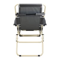 كرسي جلوس للشاطئ مريح وقابل للطي – لون رمادي أنيق