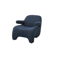 كرسي جلوس قماش - ازرق غامق