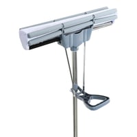 ممسحة أرضية بعصا يدوية - لون أصفر أو رصاصي