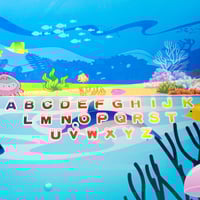 طاولة دراسية تعليمية للاولاد مع كرسي مصممة برسومات...