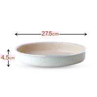 صينية بيتزا دائرية غير لاصقة