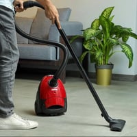 مكنسة جيباس الكهربائية 1.5 لتر بقوة 2200 وات أحمر...