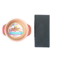 صحن سيراميك دائري للفرن