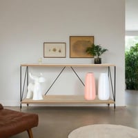 وحدة رفوف خشب ماليزي دورين متعددة الإستخدام خشبي