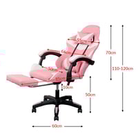 كرسي العاب فيديو وقيمنق متحرك , قابل للتعديل بمسند...