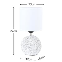 أباجورة مودرن بقاعدة سيراميك