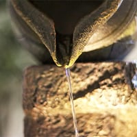 نوافير ديكور منزلي بإضاءة -B-02-02