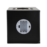 إضاءة رمضانية فانوس للطاولة - ابيض واسود