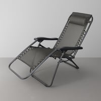 كرسي شاطئ مريح مع مسند للرأس – قابل للطي بلون رماد...