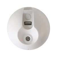 جهاز ترطيب وتلطيف الهواء مع إضاءة هادئة