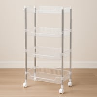 أرفف تنظيم 4 أدوار اكريلك