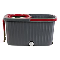 ممسحة دائرية للارضيات مع دلو مقسم -H-04-02