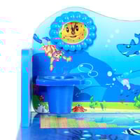 طاولة دراسية تعليمية للاولاد مع كرسي مصممة برسومات...