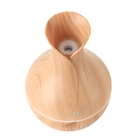 فواحة عطرية شحن على شكل مزهرية مع إضاءة