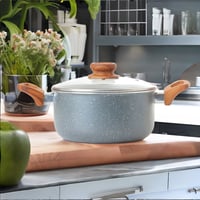 قدر جرانيت رصاصي 20 سم