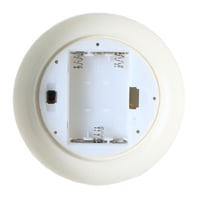 فانوس رمضاني معدني مع إضاءة – لون أبيض وذهبي