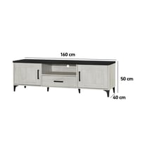 طاولة تلفزيون بلازما خشب ماليزي 160 سم