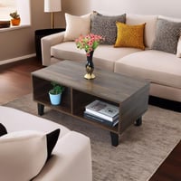 طاولة قهوة خشب ماليزي لون بني